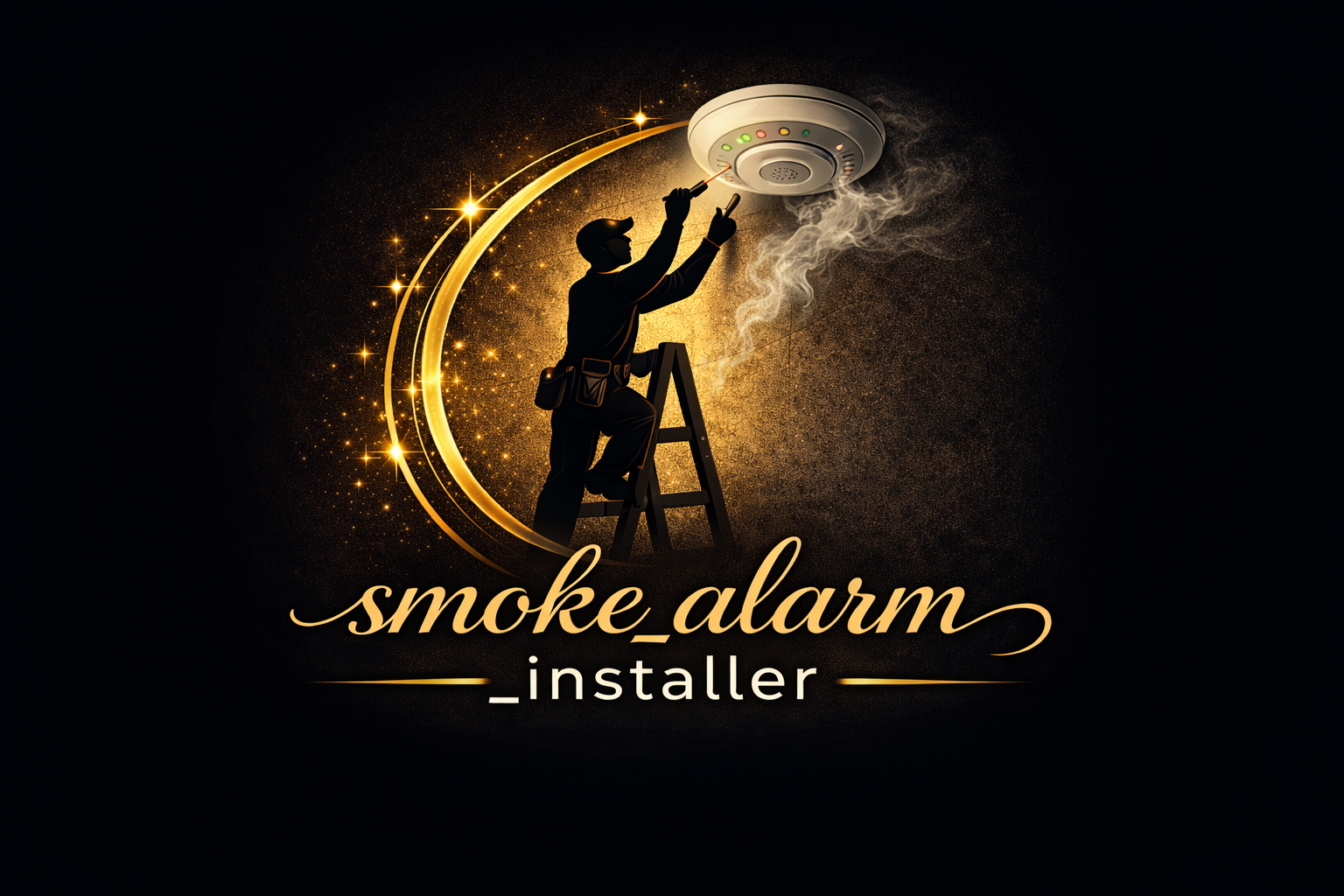 Smoke Alarm Installer Leigh Logo
